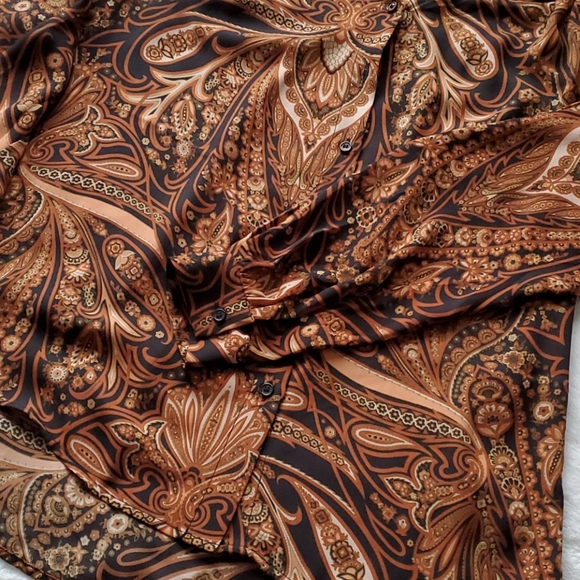 BNWT 🏷H&M  Richard Allen Blouse - Picture 4 of 6